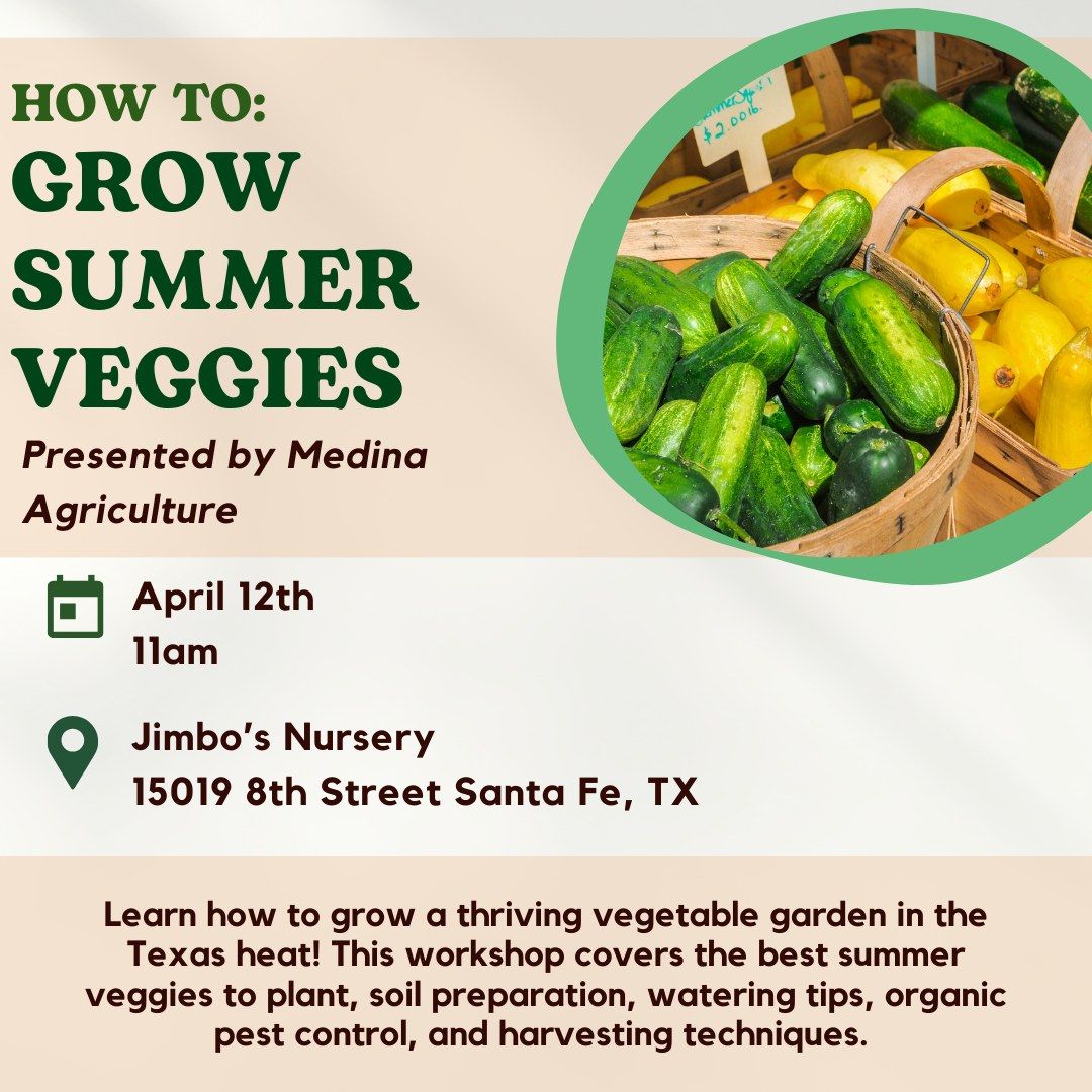 How To: Grow Summer Veggies with Medina Agriculture