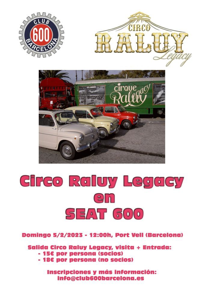 Visita y entrada al Circo Raluy Legacy\n\n