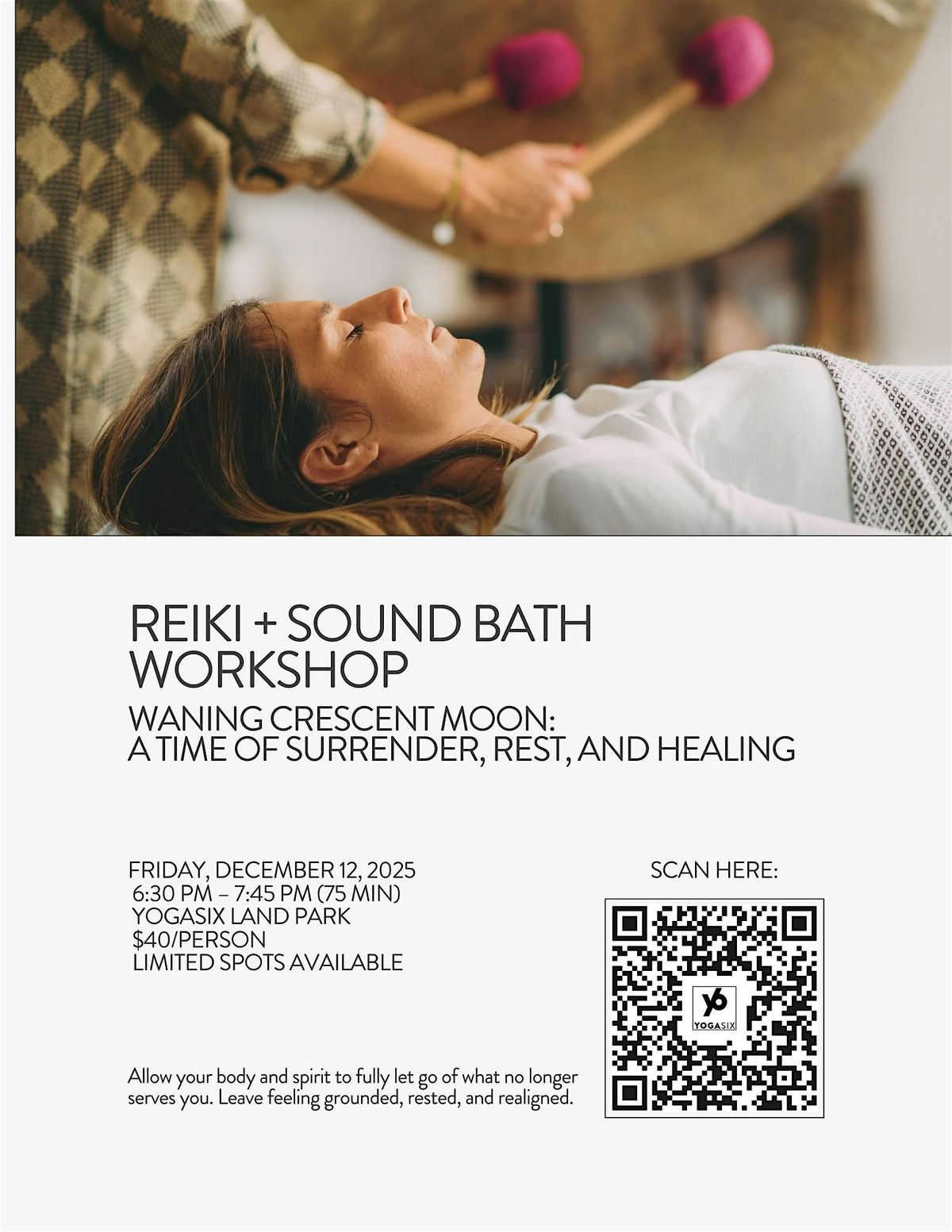 Reiki + Sound Bath workshop