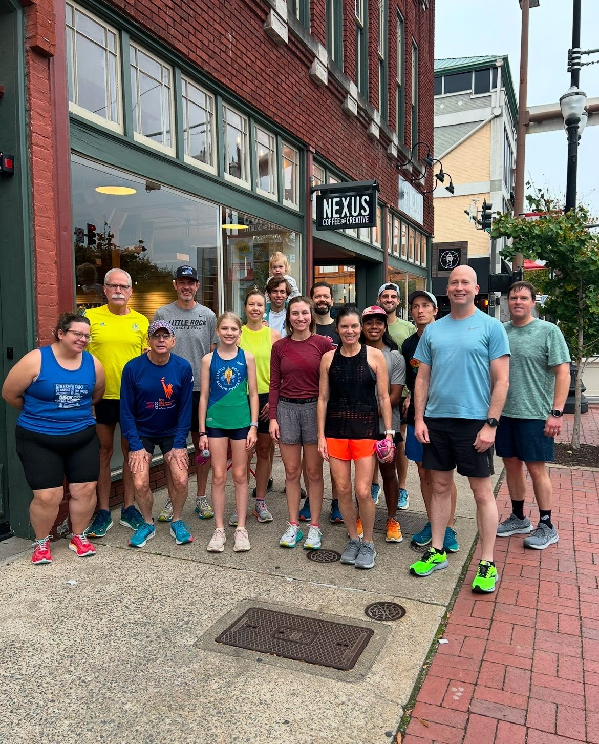 Little Rock Roadrunners Coffee Run - Downtown Edition