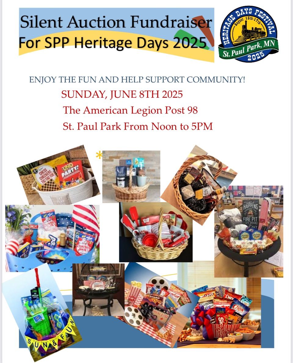 Silent Auction Fundraiser for SPP Heritage Days 2025