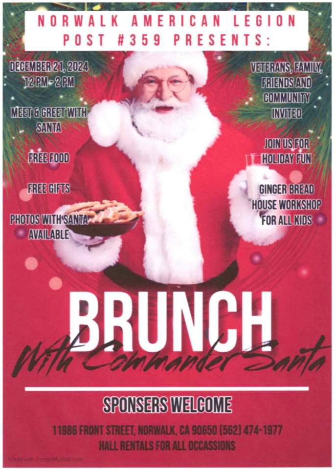 Brunch with Commander Santa