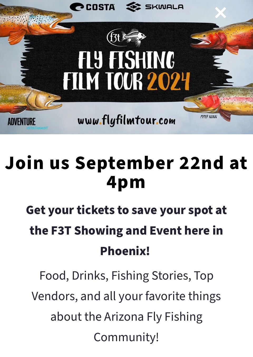 Fly Fishing Film Tour