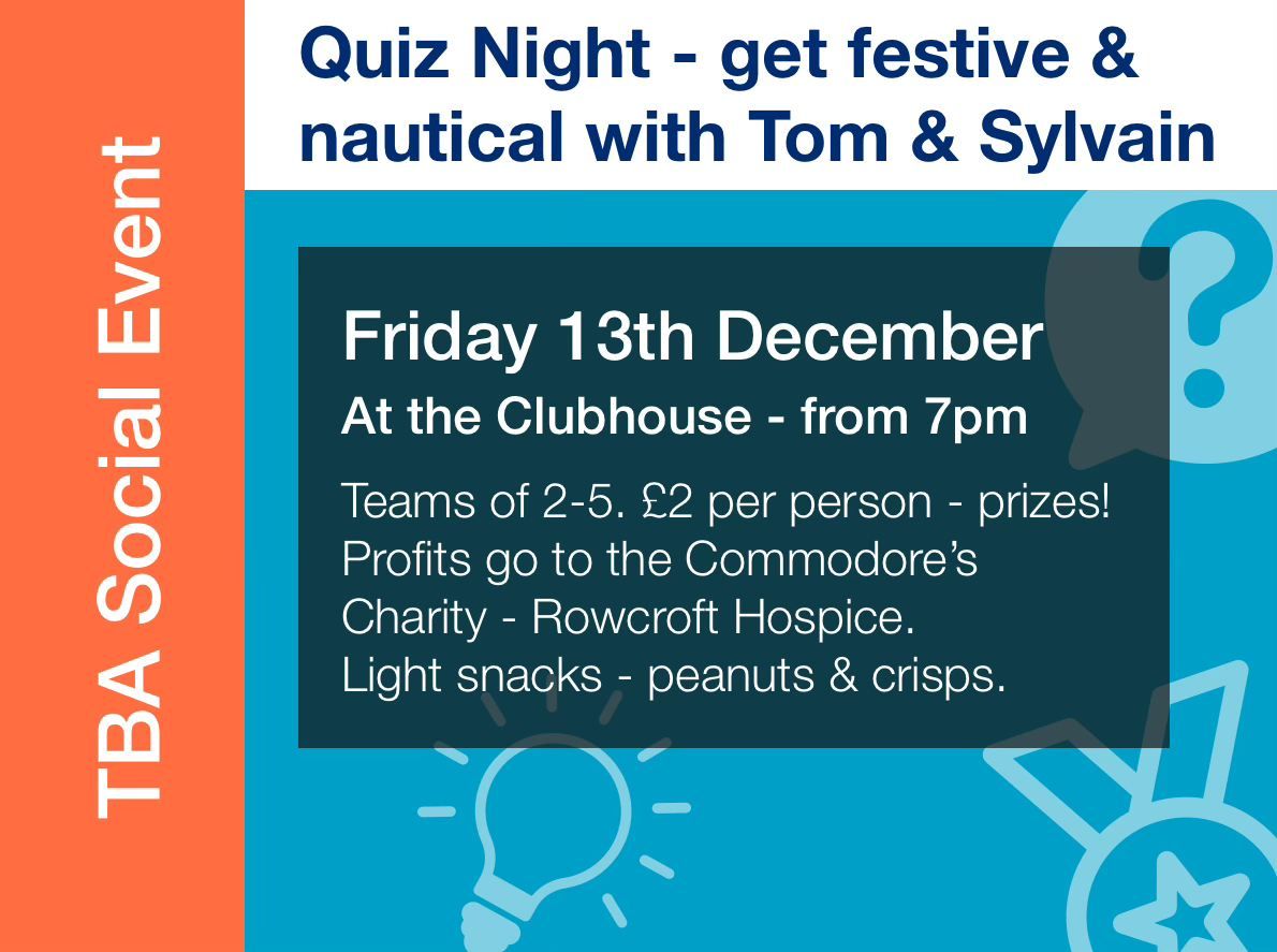 Quiz Night - get festive & nautical with Tom & Sylvain