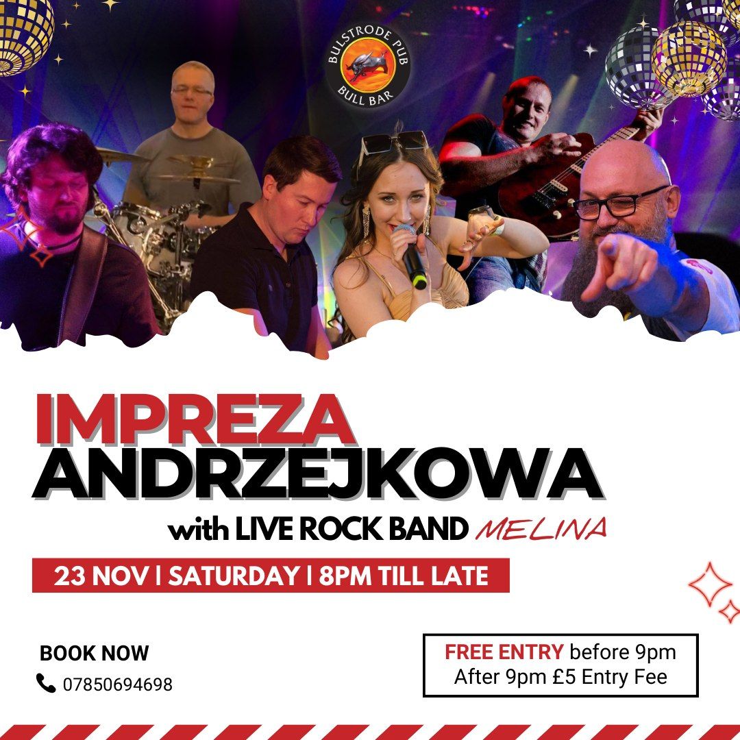 Impreza Andrzejkowa with Live Band Melina