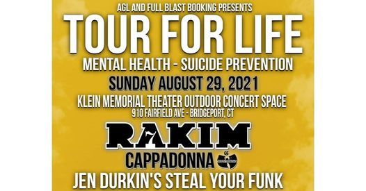 Tour For Life feat. Rakim, Cappadonna, Jen Durkin's Steal Your Funk & More