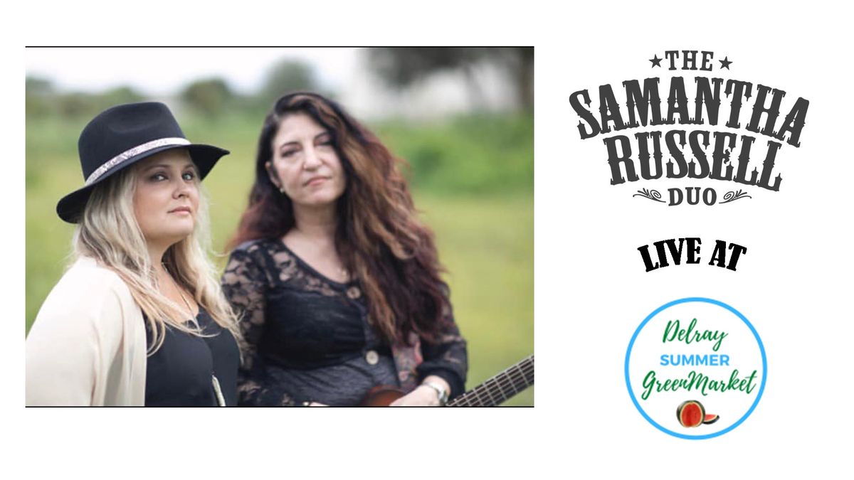 Samantha Russell Duo at Delray GreenMarket