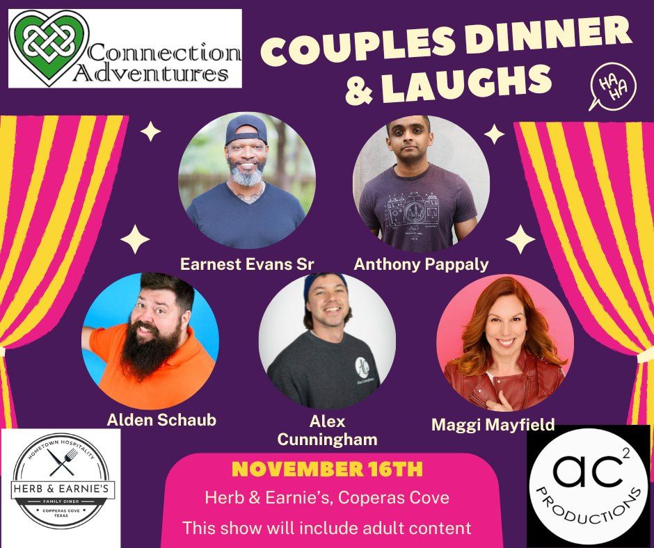 Couples Dinner and Laughs Event