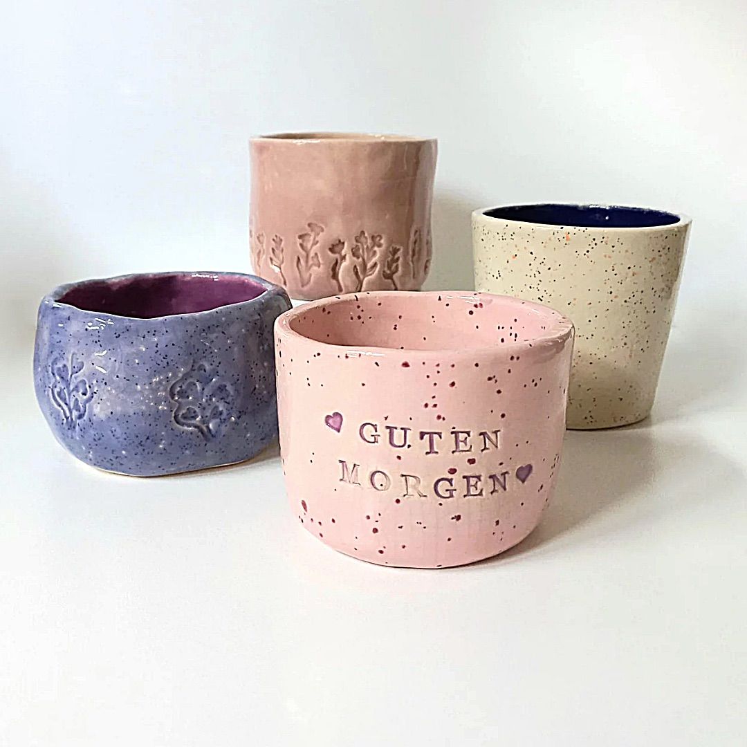 Mach\u2018 deinen eigenen Becher! Pottery-Workshop im Glashaus