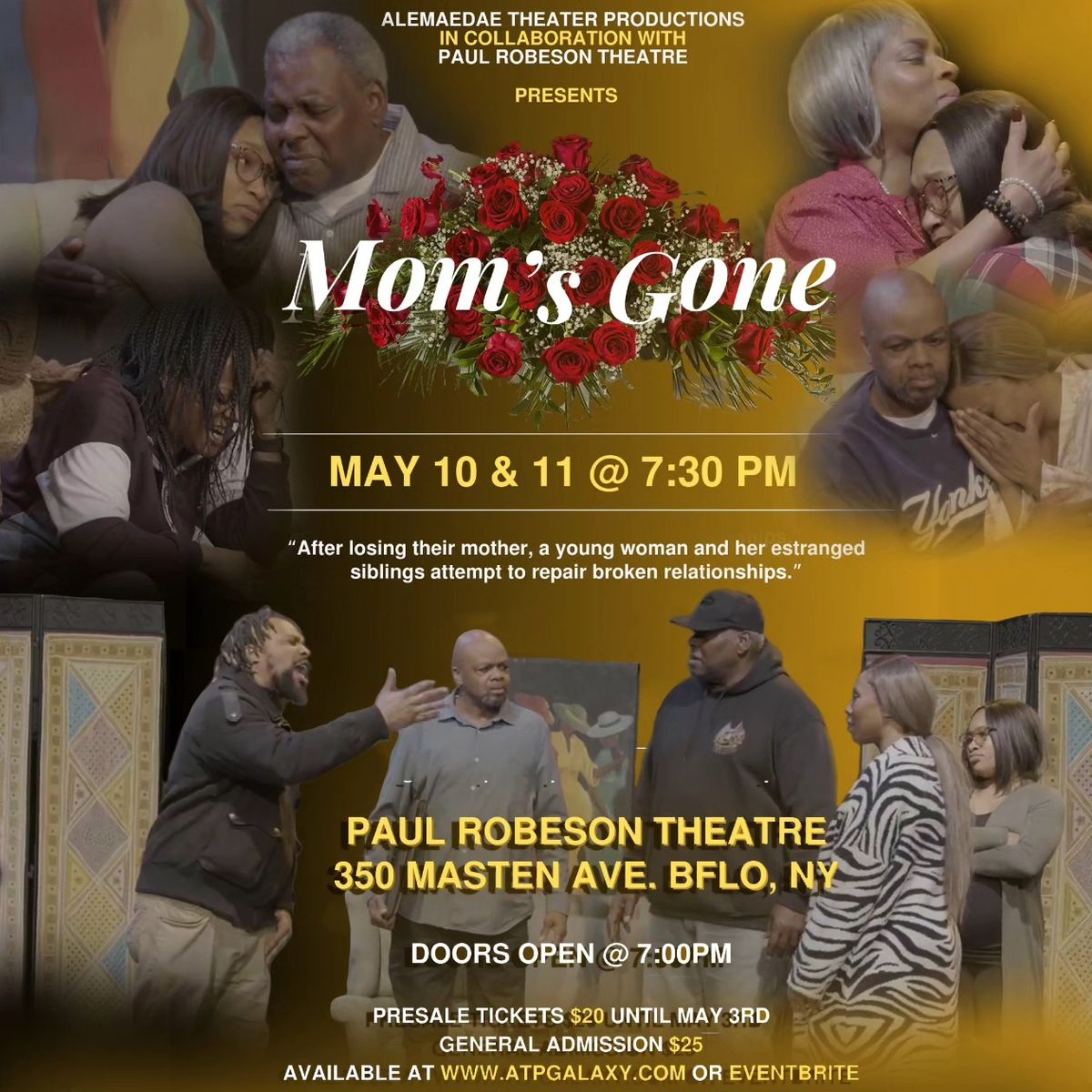 "Mom's Gone" Stage Play