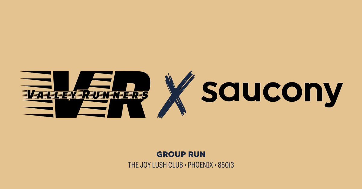 Valley Runners X Saucony Group Run @ The Joy Lush Club