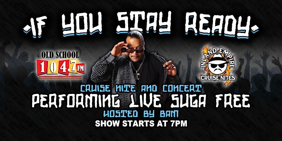 Suga Free Performing Live! If You Stay Ready Cruise Night and Concert.