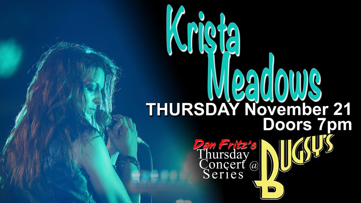 Krista Meadows (as herself) at Bugsy's 