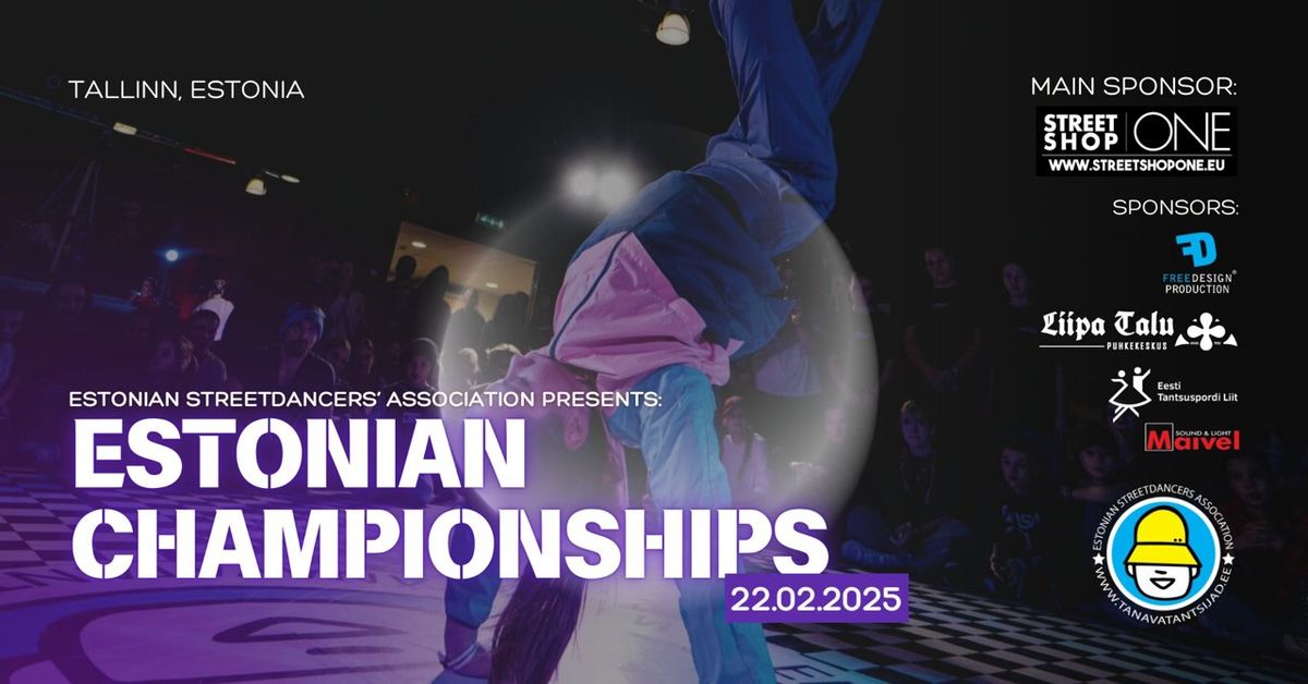 Estonian Open Championships in Upper Street Dance Styles & Breaking