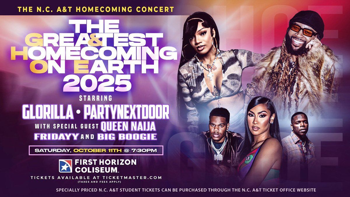 NCA&T Homecoming Concert with GloRilla