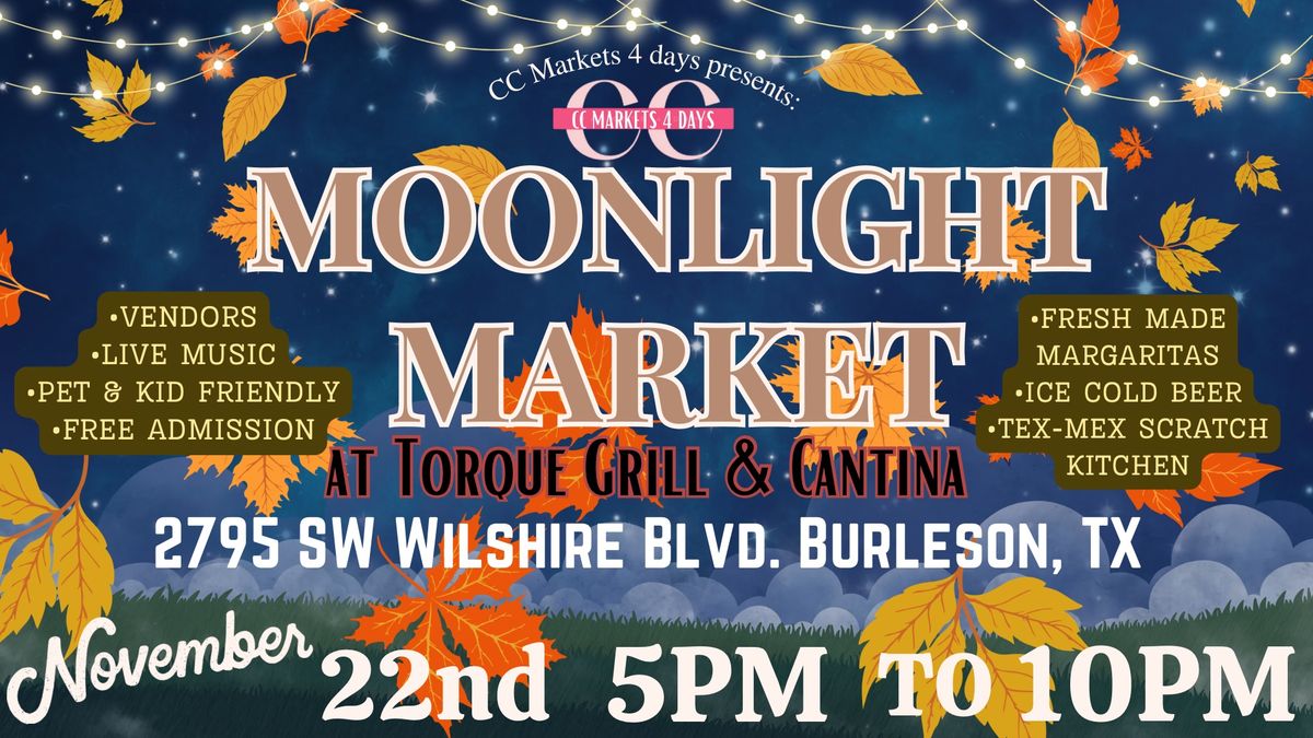 Moonlight Fall Market at Torque Grill & Cantina