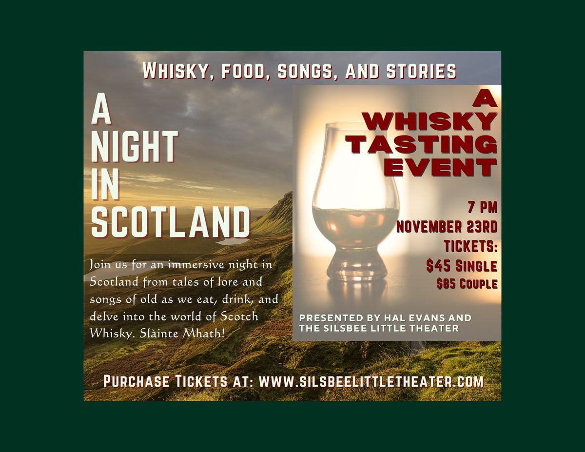 A Night in Scotland - Whisky Tasting