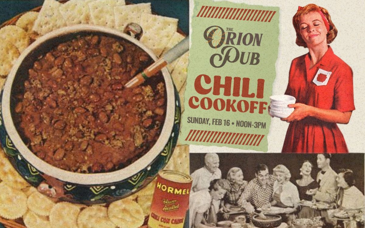 The Second Annual Orion Pub CHILI COOKOFF!!!