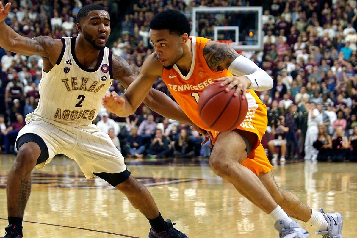 Tennessee Volunteers at Texas A&M Aggies Mens Basketball