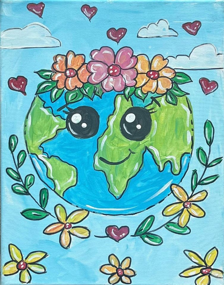 "Mother Earth" In-Studio Paint Party!