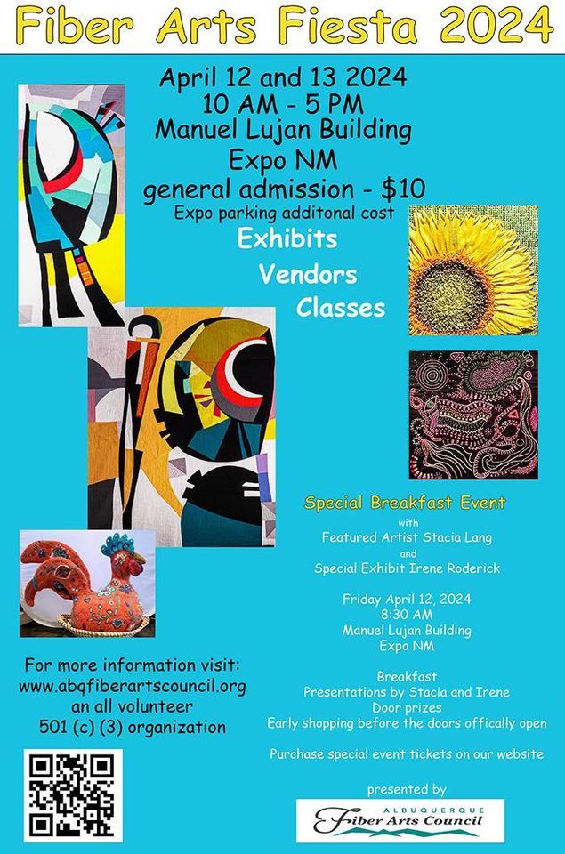 Fiber Arts Fiesta 2024, Expo NM State Fairgrounds, Lujan Expo Center