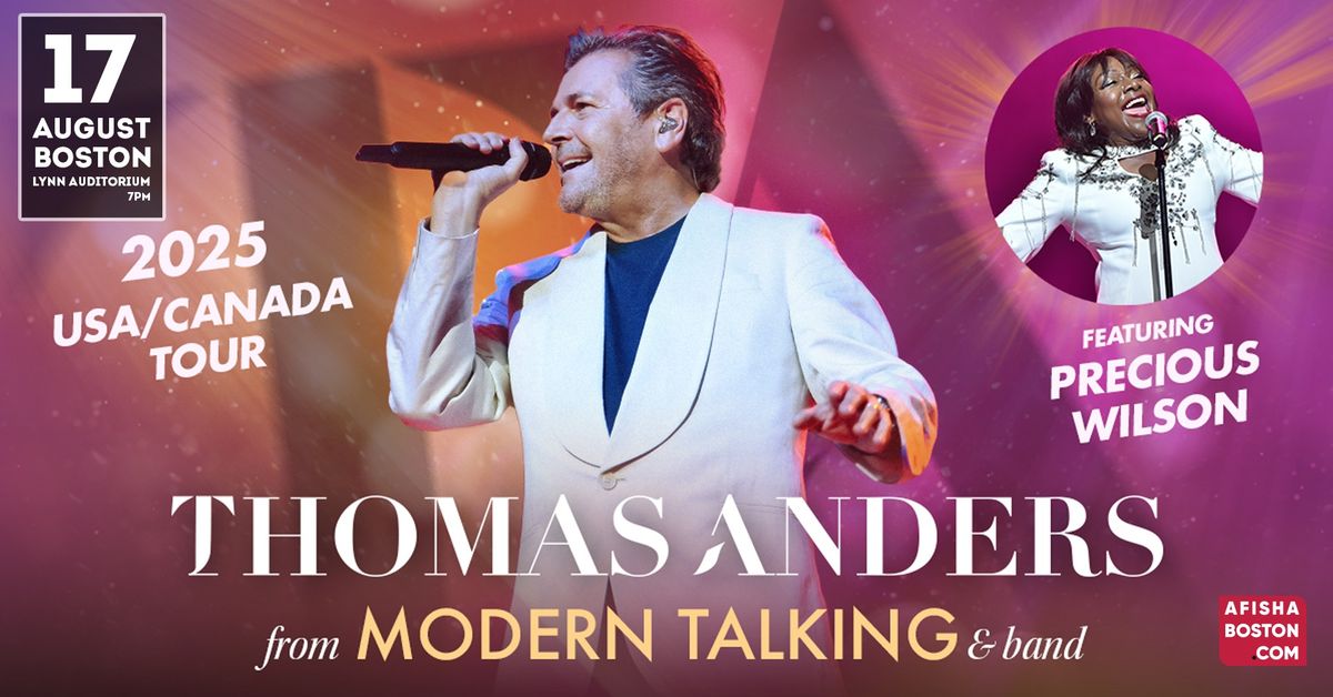 Thomas Anders from Modern Talking in Boston