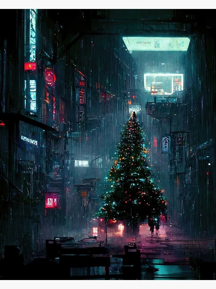 Cyberpunk Christmas 