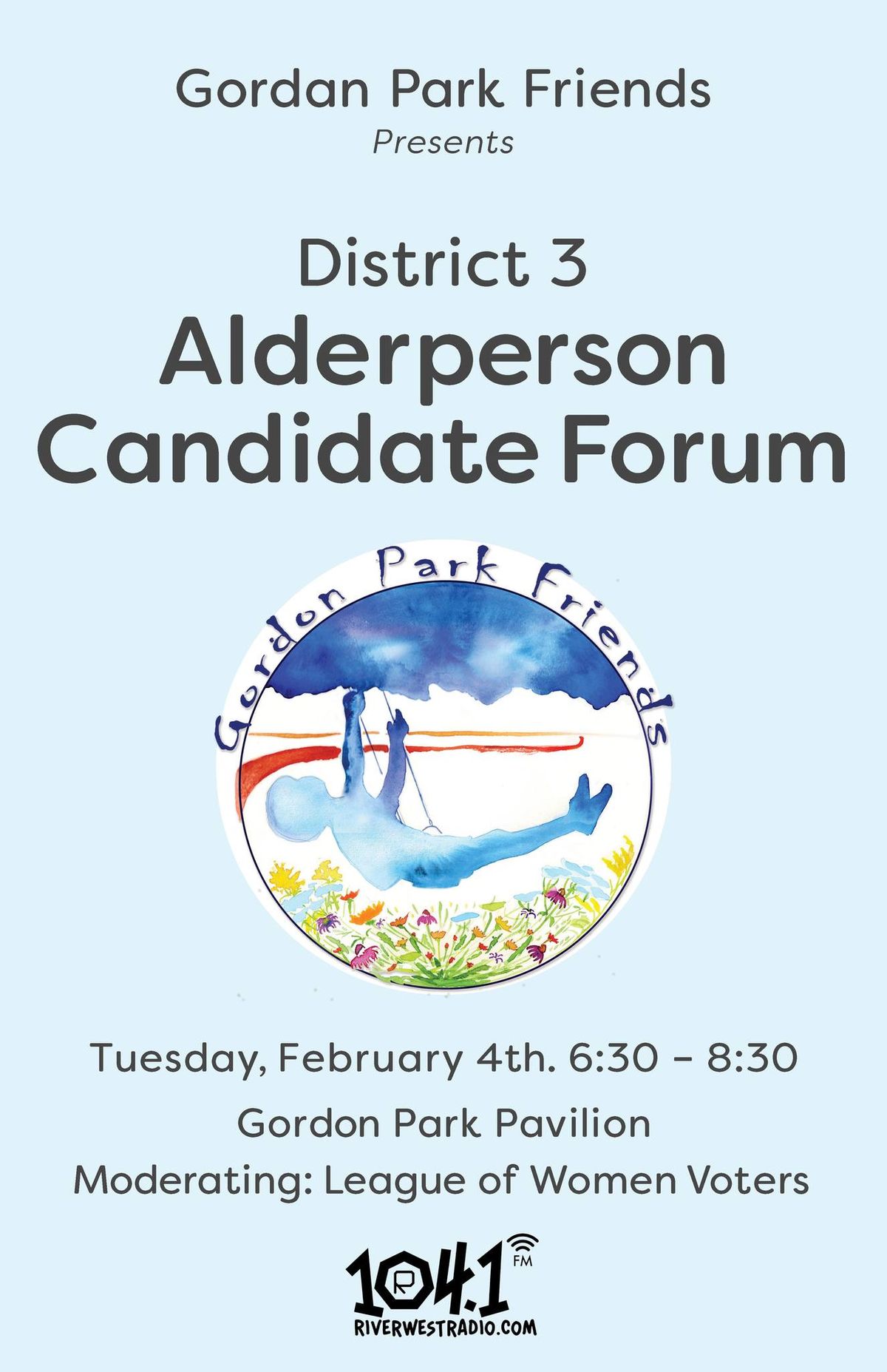 GORDON PARK FRIENDS PRESENTS AN ALDERPERSON CANDIDATE FORUM