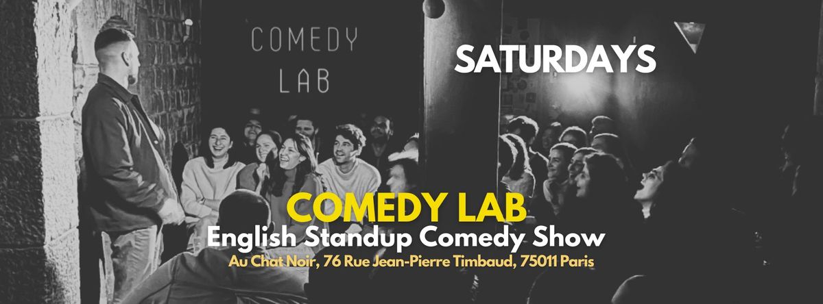 English Stand-Up Show - Saturdays - Comedy Lab