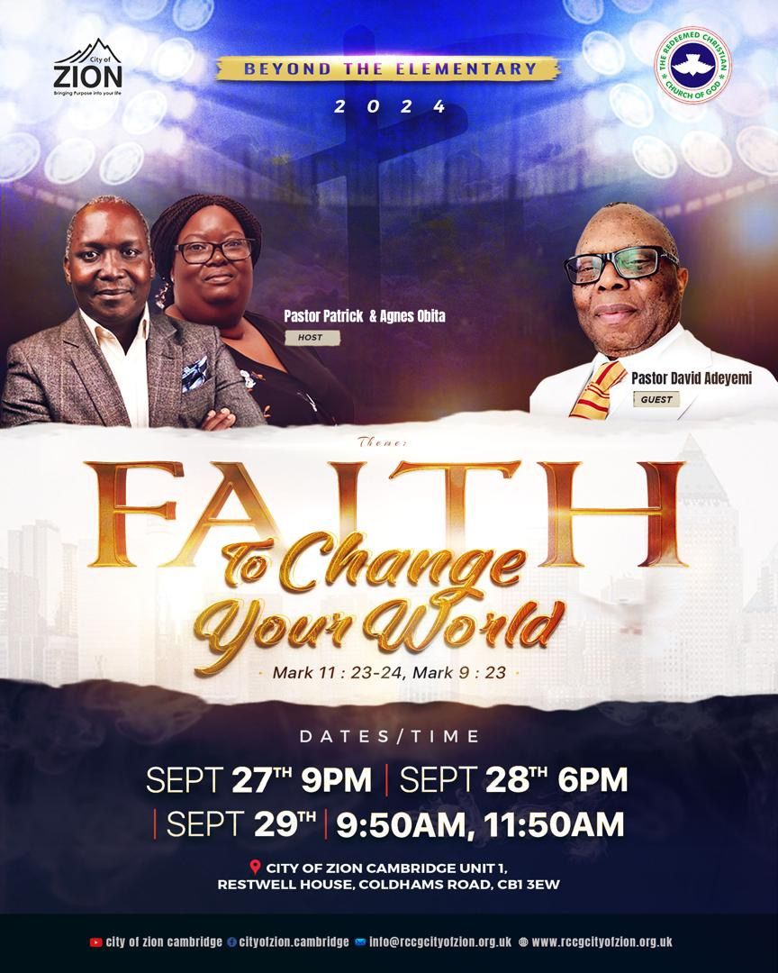 BTE 2024 'Faith to Change Your World'