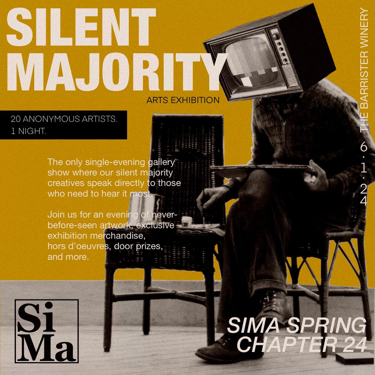 Silent Majority Arts: Spring 24 Inaugural Exhibition