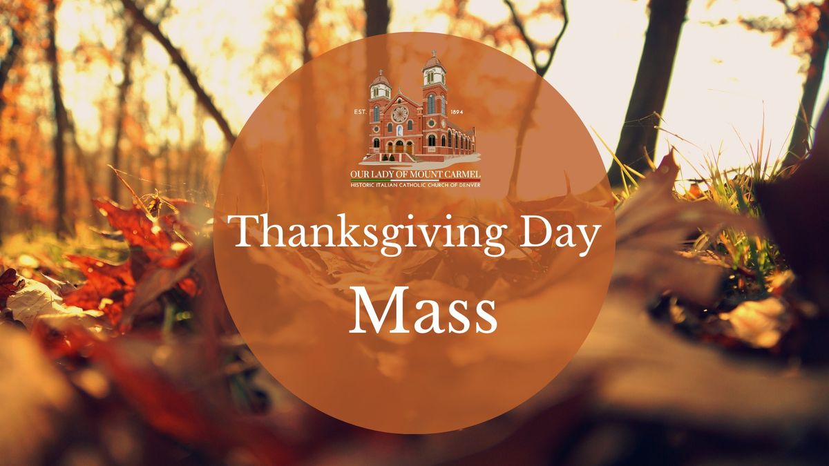 Thanksgiving Day Mass