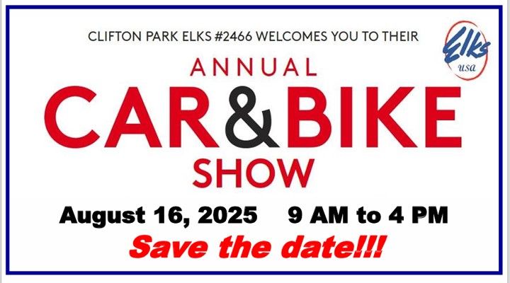 19th Annual Clifton Park Elks Car, Truck & Bike Show