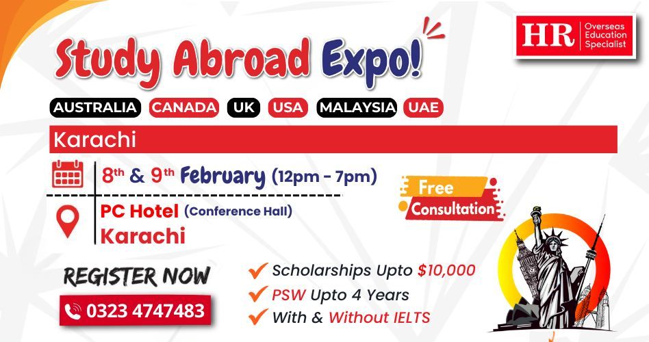 Study Abroad | HR Education Expo | Karachi 