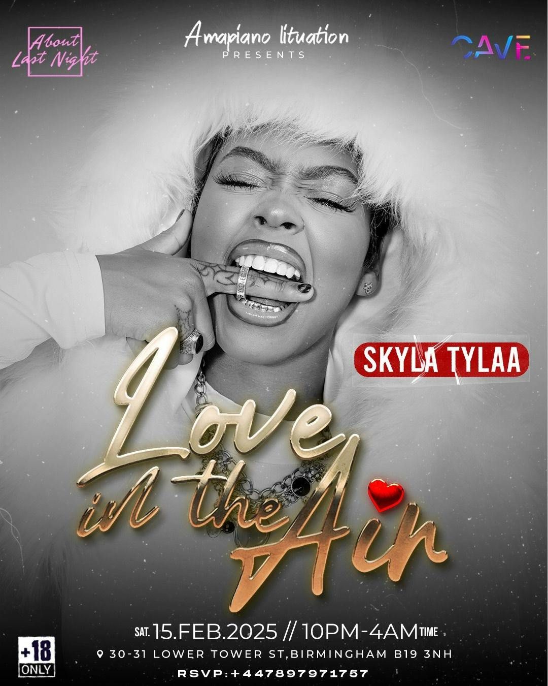 SKYLA TYLAA LIVE @ CAVE BIRMINGHAM