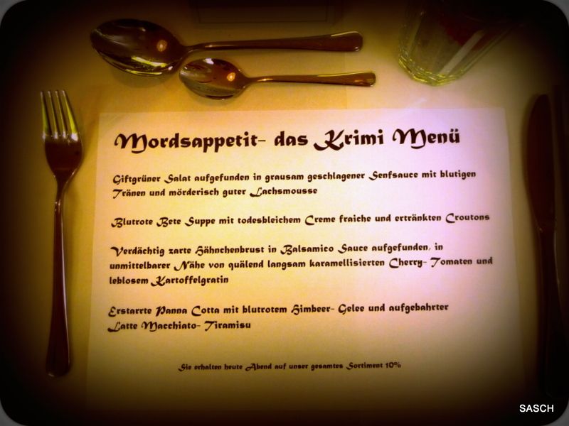 Mordsappetit- Krimidinner