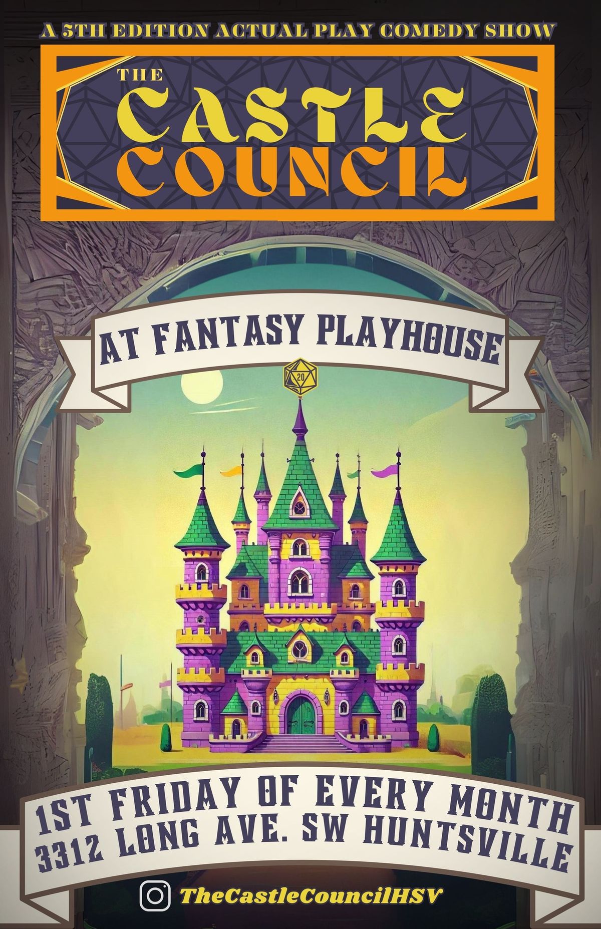 The Castle Council: A D&D Comedy Show! At Fantasy Playhouse!