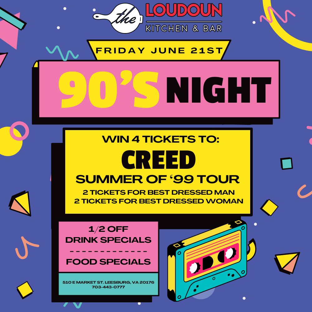 90's Night! Win 4 tickets to CREED on their Summer of '99 Tour