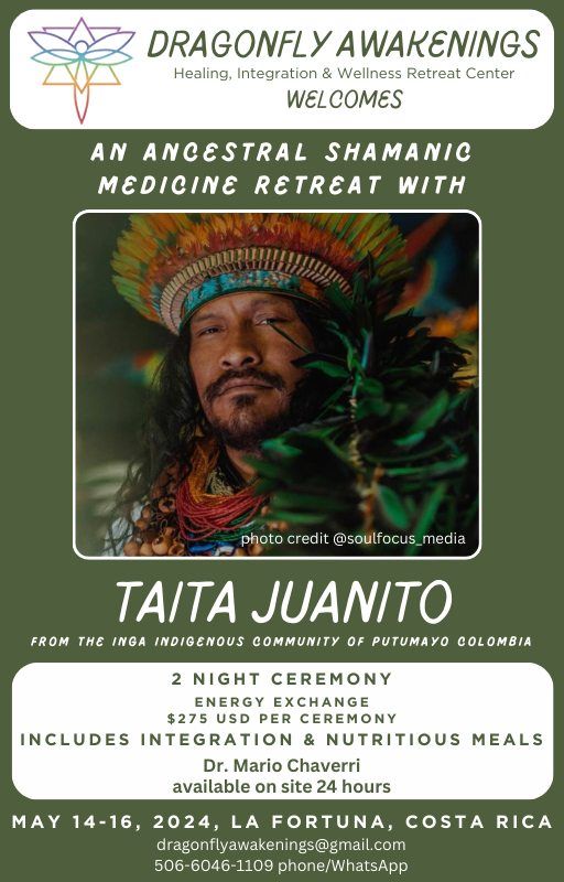 Ancestral Shamanic Medicine Retreat with Taita Juanito