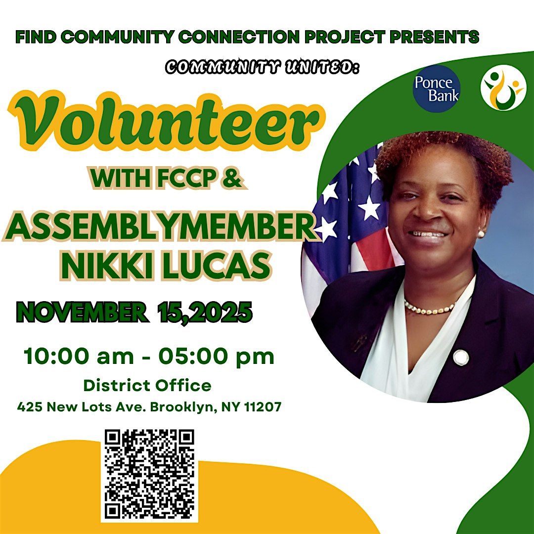 Volunteer Opportunity for Nikki Lucas Assemblywoman Turkey Giveaway
