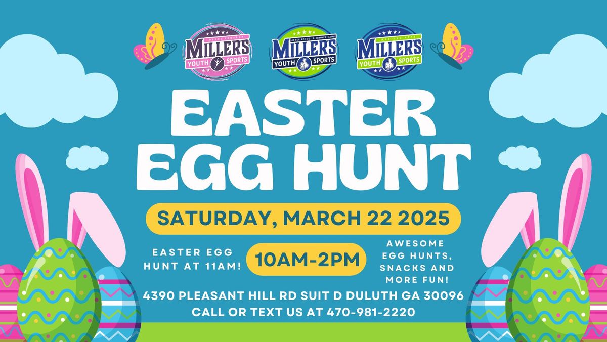 Miller's Youth Sports - Easter Egg Hunt 2025