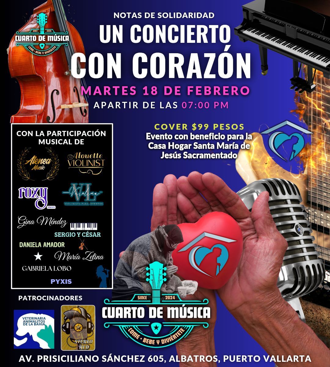 \ud83c\udf99Un concierto con corazon\u2665\ufe0f\u2b50\ufe0f