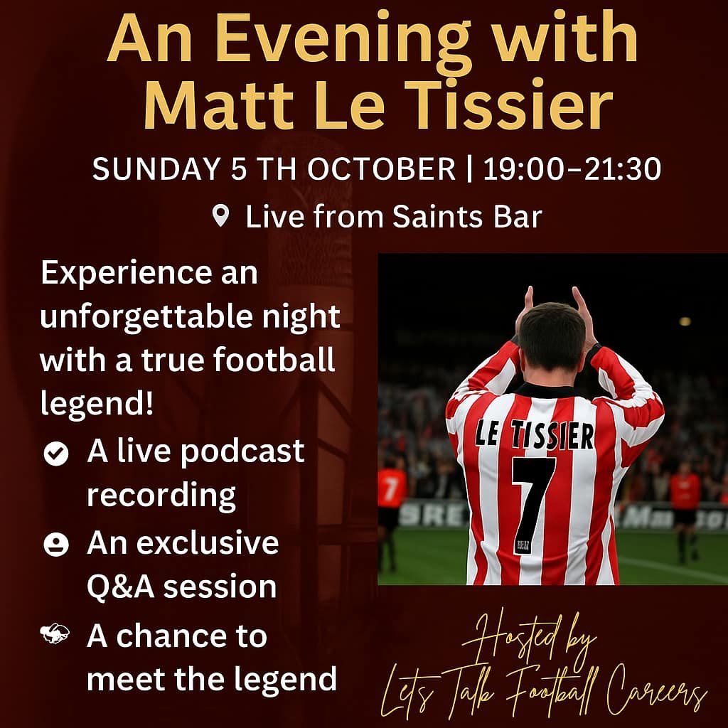 An Evening with Matt Le Tissier