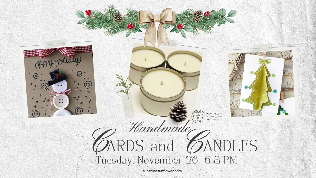 Handmade Cards & Candles