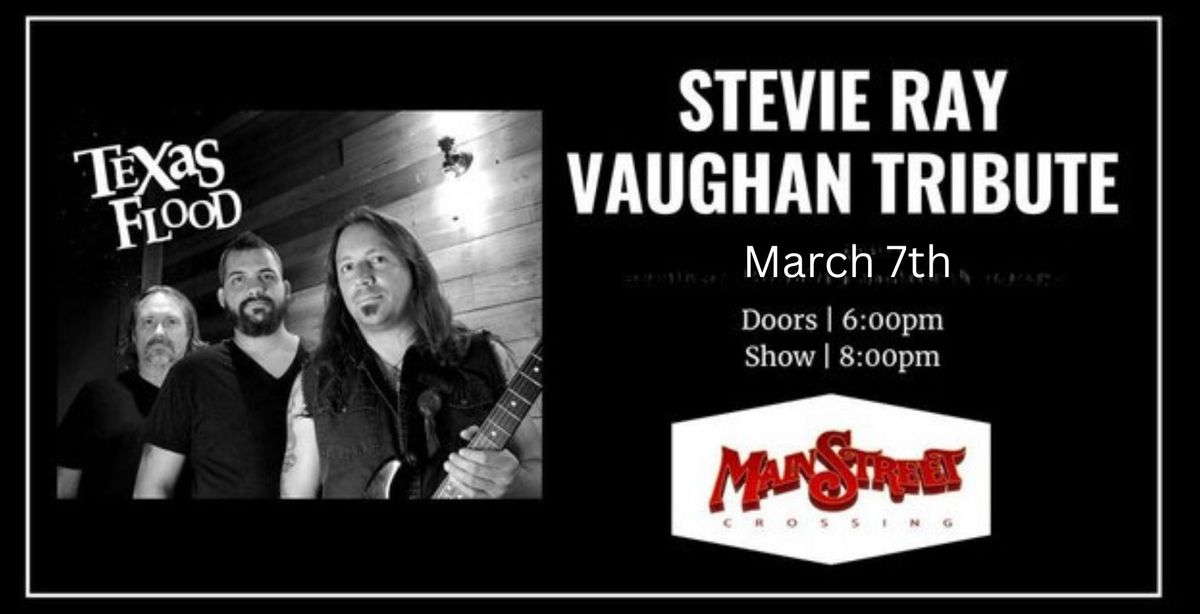 Stevie Ray Vaughan Tribute called Texas Flood | LIVE at Main Street Crossing