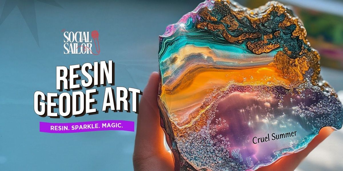 Resin Geode Art Date -Mumbai