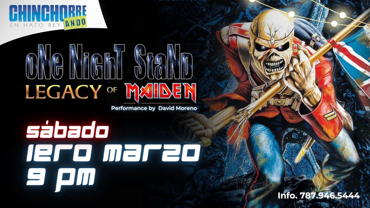 Tributo a Iron Maiden por David Moreno & One Night Stand