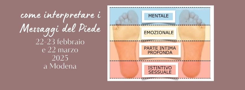 Lettura del Piede - corso di Riflessologia Morfologica