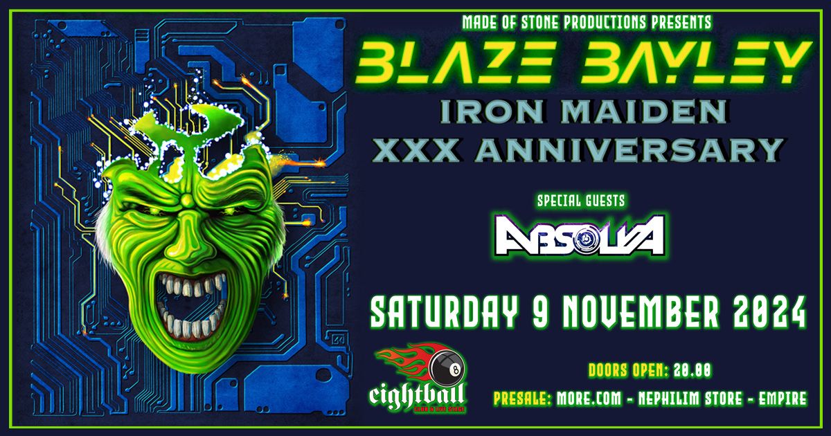 Blaze Bayley "30 Years Iron Maiden Anniversary" live in Thessaloniki