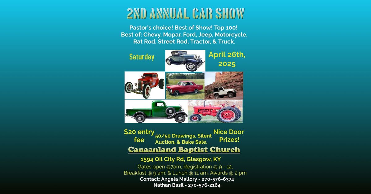 2nd Annual Car Show